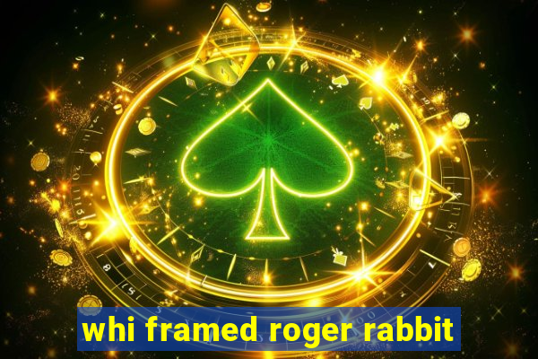 whi framed roger rabbit